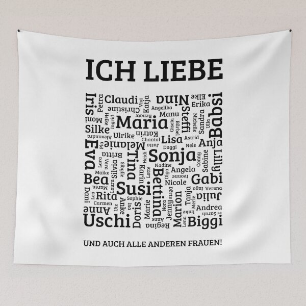 Item preview, I Love All Women! (Word Cloud / Black) designed and sold by Roderix.