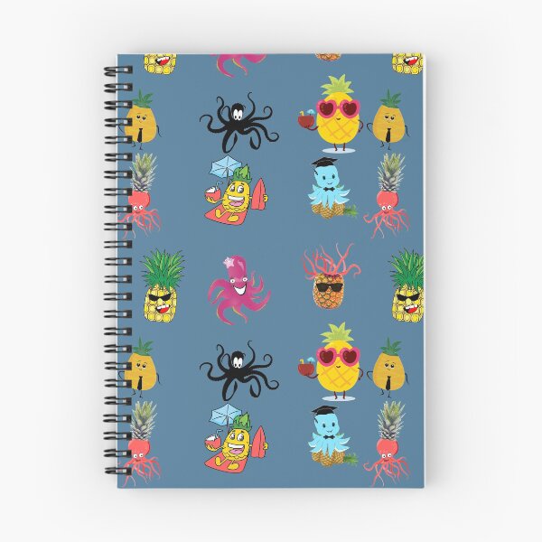 Item preview, Cute Pineapple Octopus  designed and sold by DiensDesign.