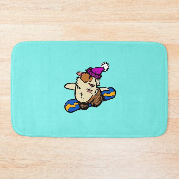 Item preview, Snowboarding Guinea Pig designed and sold by GuineaPigArt.