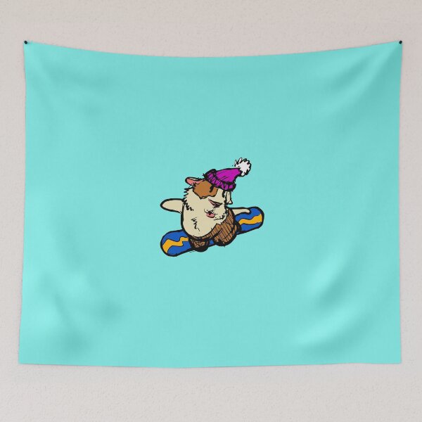 Item preview, Snowboarding Guinea Pig designed and sold by GuineaPigArt.