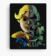 Face Off Canvas Print