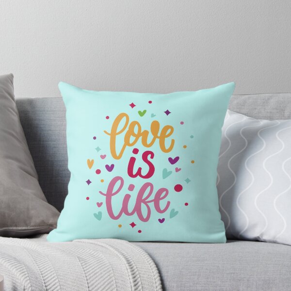Item preview, Love is Life on Mint designed and sold by ReesDesigns.