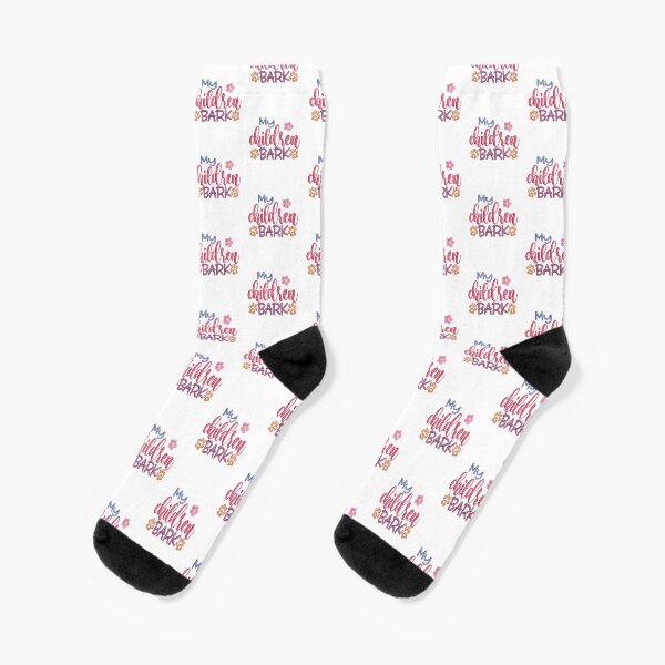 Item preview, My Children Bark Flower and Paw Prints  designed and sold by Treasurekey.