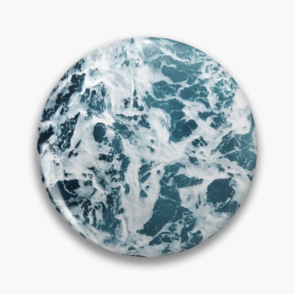 Item preview, Blue Sea With Crashing Waves and Seafoam designed and sold by MoonsmileProd.