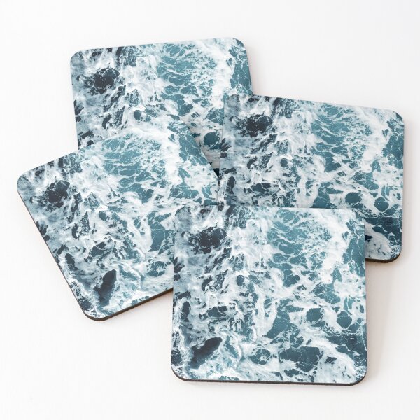 Item preview, Blue Sea With Crashing Waves and Seafoam designed and sold by MoonsmileProd.