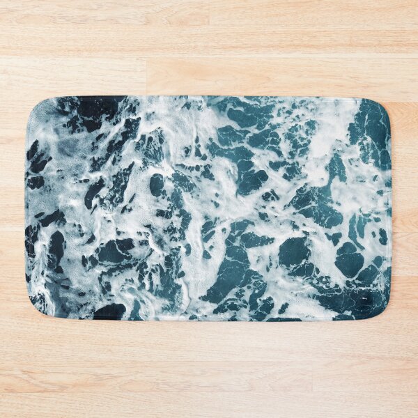 Item preview, Blue Sea With Crashing Waves and Seafoam designed and sold by MoonsmileProd.