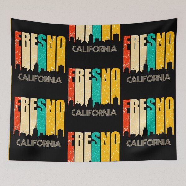 Item preview, Fresno Skyline California America designed and sold by Mila1946.