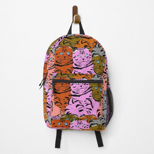 Item preview, Ornamental Cat Pattern With Purple Color designed and sold by James Dunn.