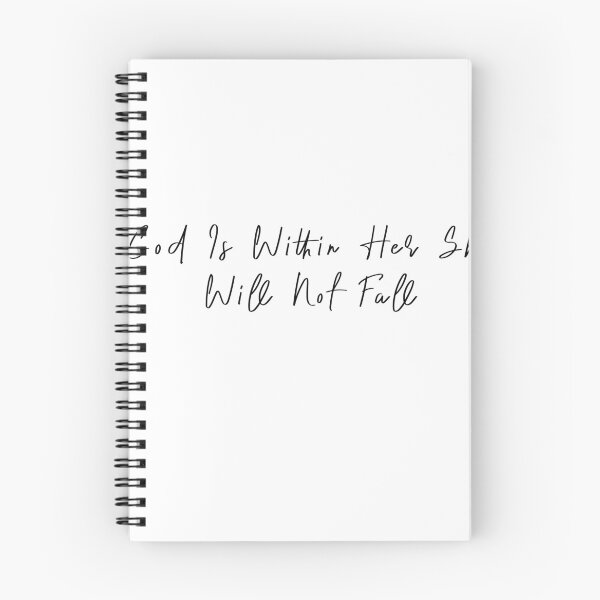 Item preview, God Is Within Her She Will Not Fall designed and sold by KAFDESIGN.