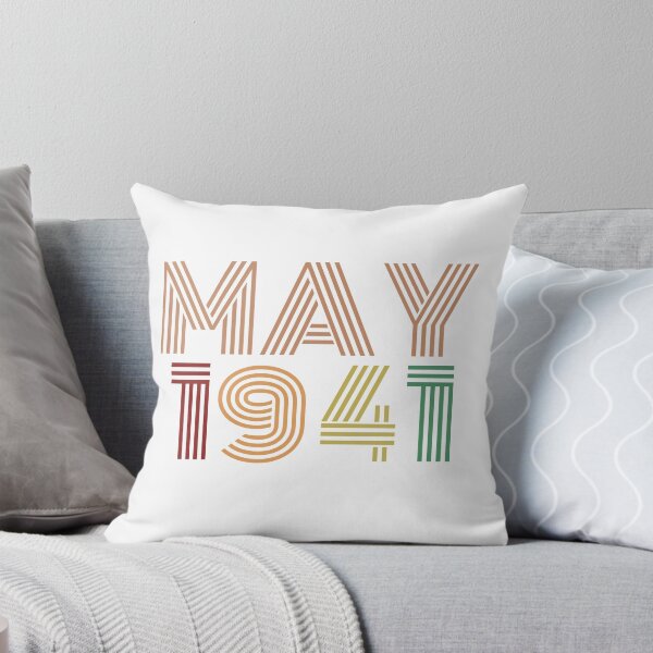 Item preview, May 1941 Design, Happy 80th Birthday, Happy Eighties Birthday designed and sold by marosharaf.