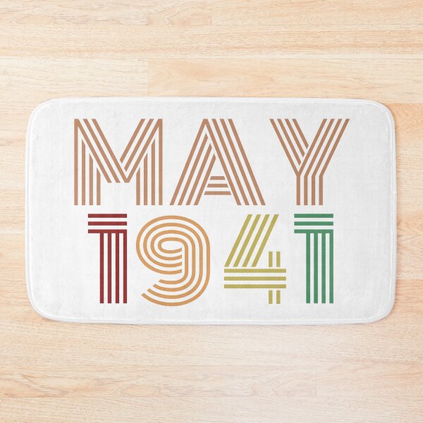 Item preview, May 1941 Design, Happy 80th Birthday, Happy Eighties Birthday designed and sold by marosharaf.