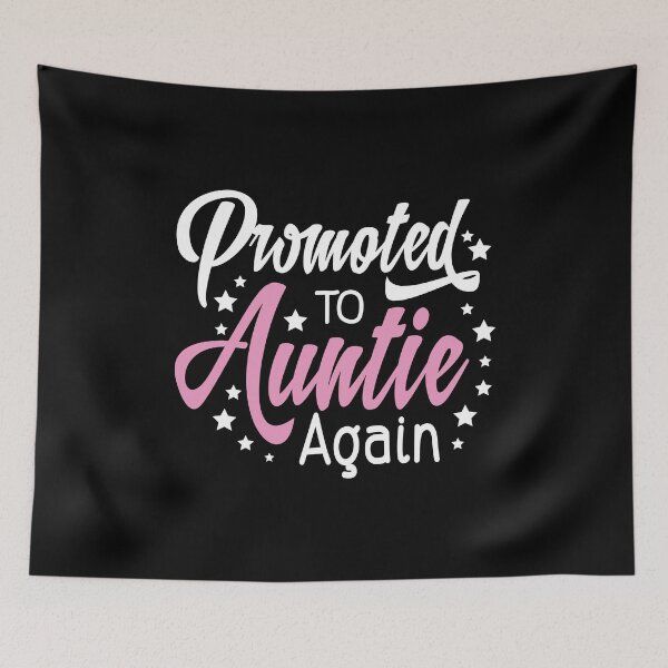 Item preview, Promoted to Auntie Again Pregnancy Announcement  designed and sold by 2blackcherries.