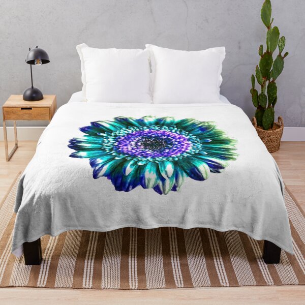 Item preview, Blue Gerbera Flower designed and sold by Daniel Janda.