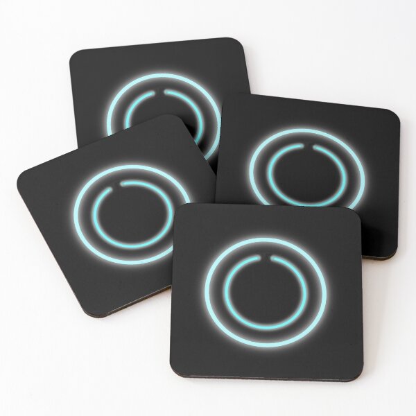 Item preview, Neon Light Disc - Blue designed and sold by PlanetaryArtist.