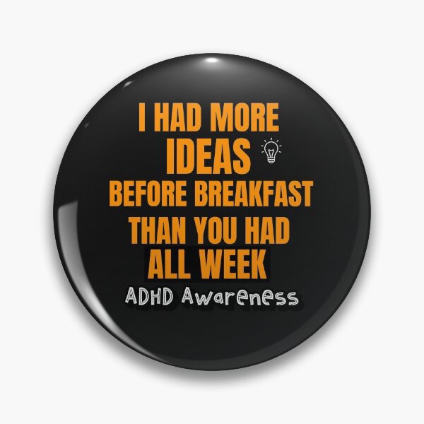 Item preview, Positive ADHD, ADHD Humor, ADHD Quotes designed and sold by MildlyAmused.