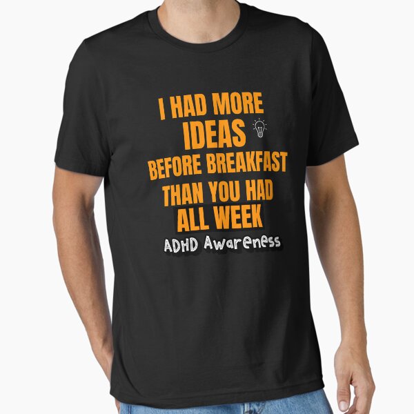 Item preview, Positive ADHD, ADHD Humor, ADHD Quotes designed and sold by MildlyAmused.