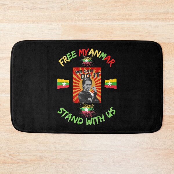 Item preview, Free Myanmar Stand With Us designed and sold by WoodburyLake.