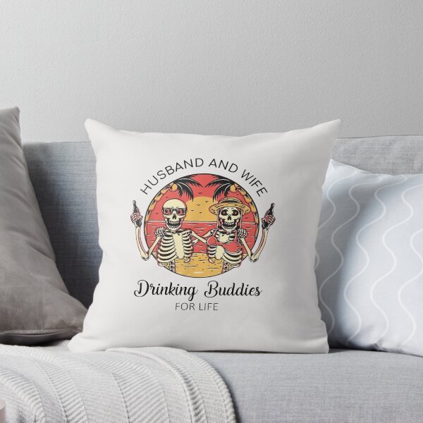 Item preview, Husband And Wife Drinking Buddies For Life designed and sold by chrisatkinson.