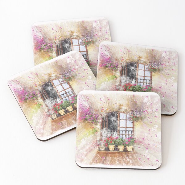 Item preview, The Cottages Collection - Geraniums -by Opulence By Design designed and sold by OByD.