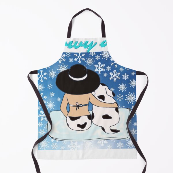 Item preview, chillin with my doggie on a snowy day designed and sold by NerdyStranger.
