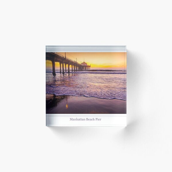 Item preview, Manhattan Beach Pier at Sunset designed and sold by Fernando Margolles.