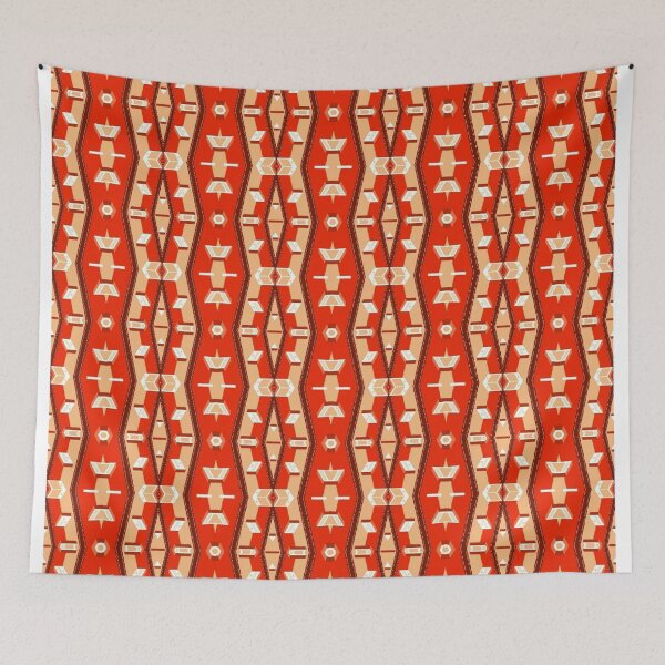 Item preview, gold chain on red designed and sold by ritusdesigns.