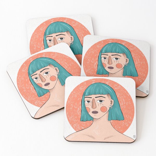 Item preview, Girl Portrait designed and sold by noeillustration.