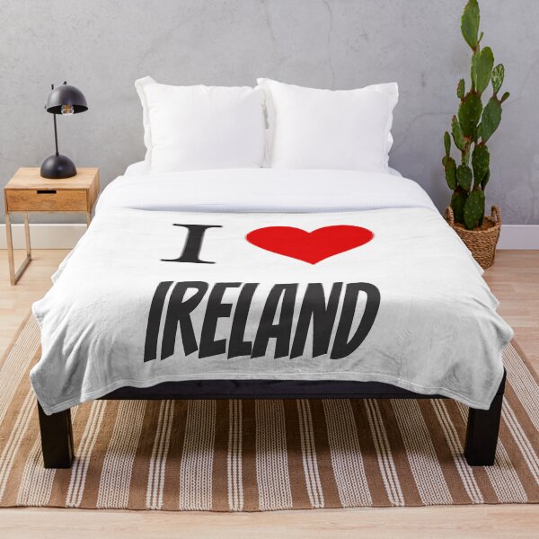 Item preview,  I love Ireland - Places I love - Black Text  designed and sold by ChristmasIdeas.