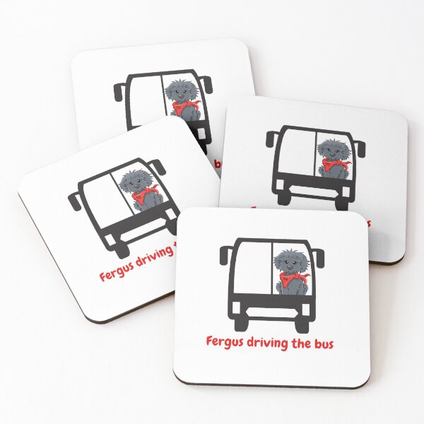 Item preview, Dog Driving A Bus, I Love My Doodle designed and sold by SportyDogShop.