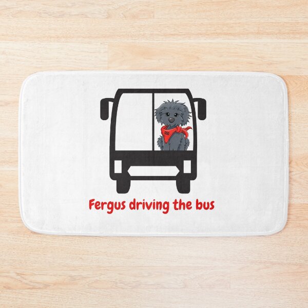 Item preview, Dog Driving A Bus, I Love My Doodle designed and sold by SportyDogShop.