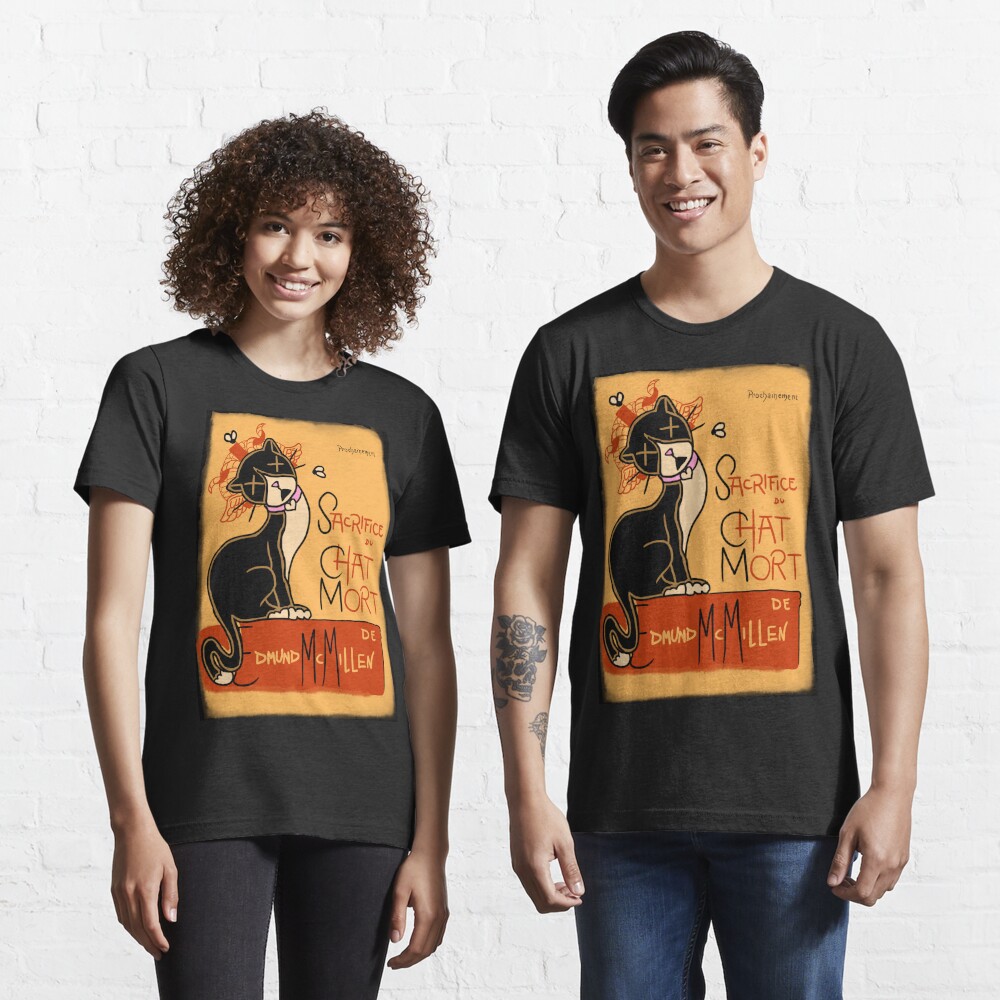 Le Chat Mort T Shirt By Sharkdm Redbubble