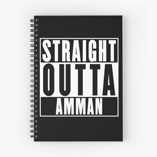 Item preview, Straight Outta Amman designed and sold by RandomStuffShop.