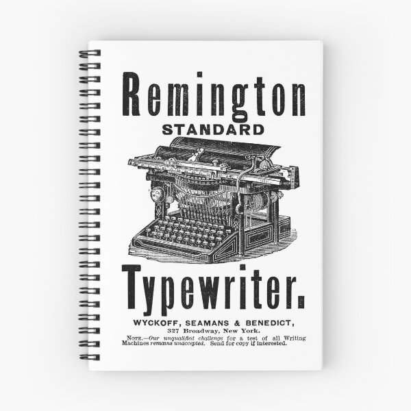 Item preview, Vintage Remington Typewriter ad. designed and sold by Tee702.