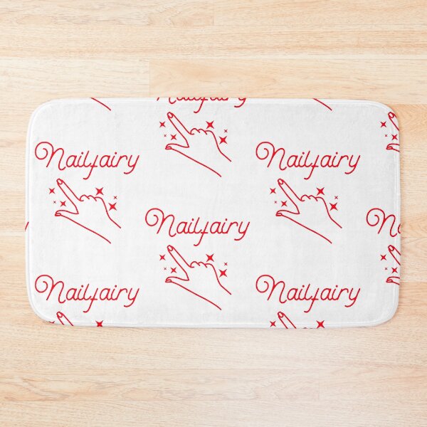 Item preview, Cute and Funny Red Nailfairy Manicure designed and sold by NationalVintage.