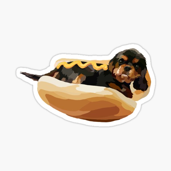 Hot Dog Wilson Sticker
