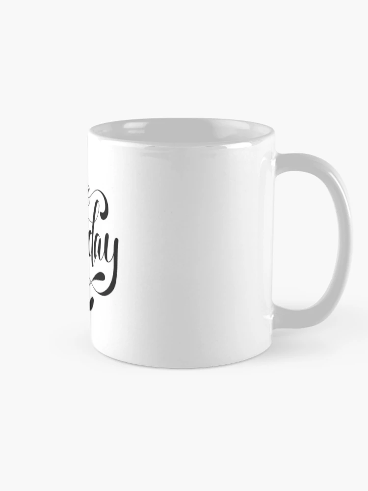 Thumbnail 3 of 6, Coffee Mug, Hello Monday  designed and sold by ReesDesigns.