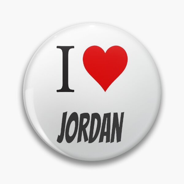 Item preview,  I love Jordan - Places I love - Black Text  designed and sold by ChristmasIdeas.