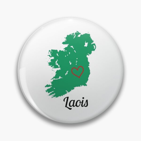 Item preview, Laois , Ireland map designed and sold by Roisin678.