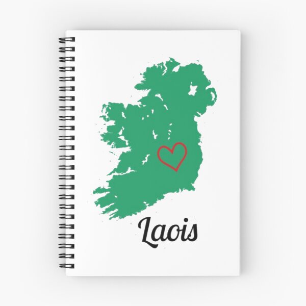 Item preview, Laois , Ireland map designed and sold by Roisin678.
