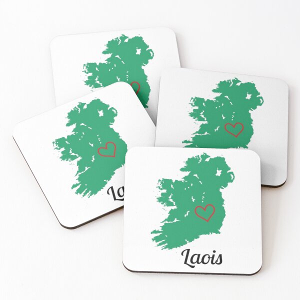 Item preview, Laois , Ireland map designed and sold by Roisin678.