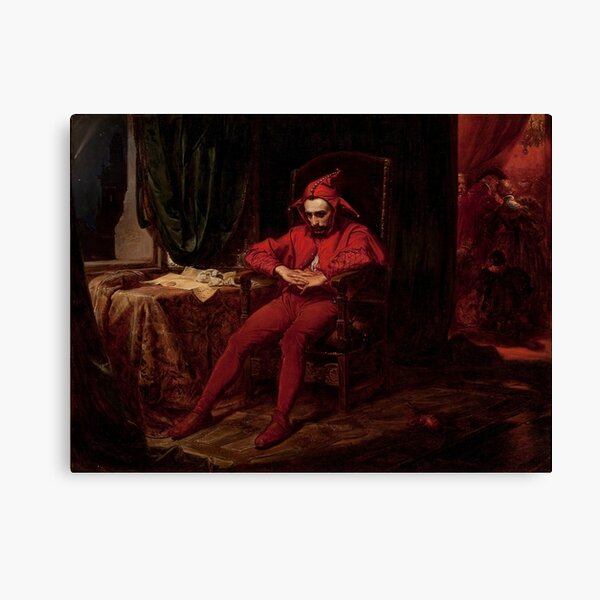 Stańczyk (Sad Clown), by Jan Matejko Canvas Print