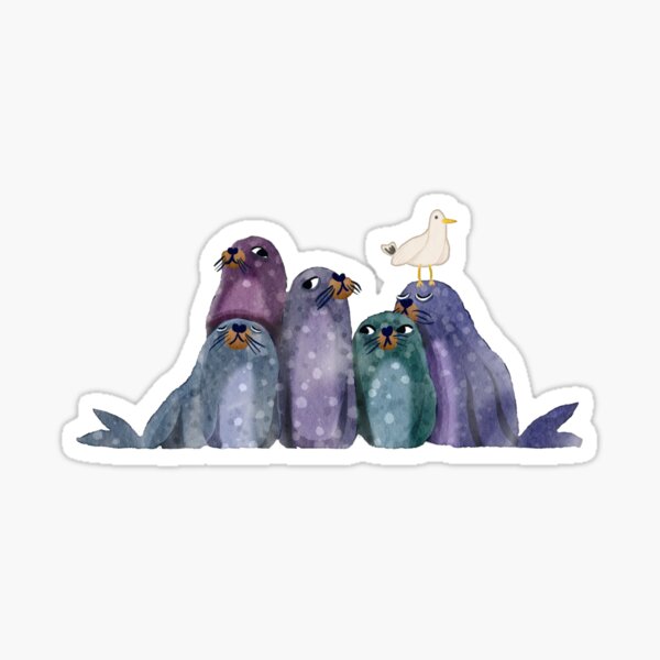 Item preview, Seals and Seagull designed and sold by Em0523.