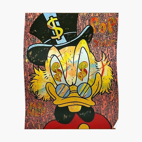 Dagobert Duck Poster