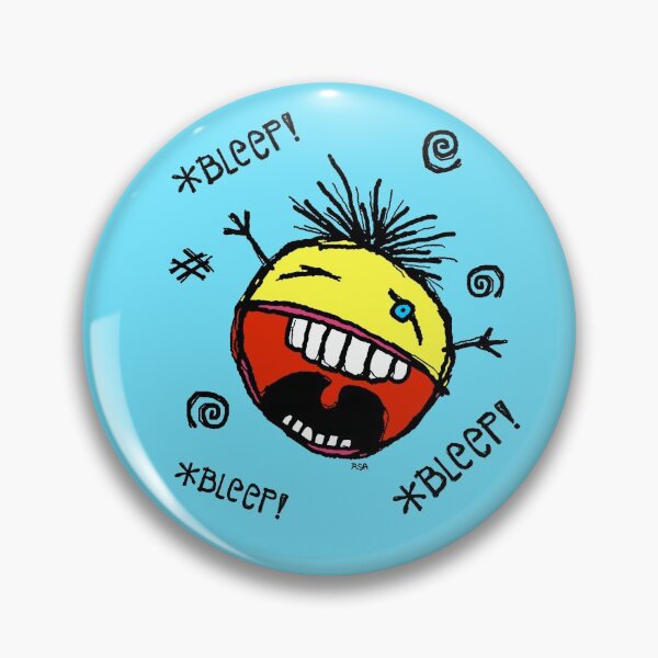 Item preview, *BLEEP! *BLEEP! *BLEEP* freakin' yellow designed and sold by RawSunArt.