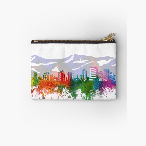 Item preview, anchorage skyline watercolor designed and sold by BekimART2.