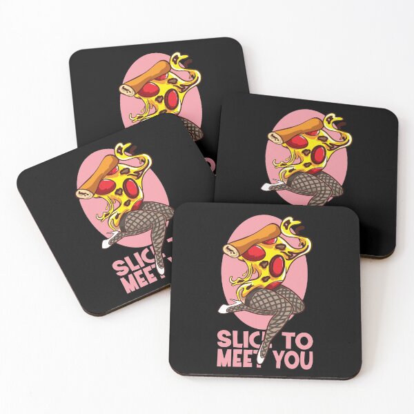 Item preview, Pizza Slice to meet you pizza lovers design designed and sold by FalkDania.