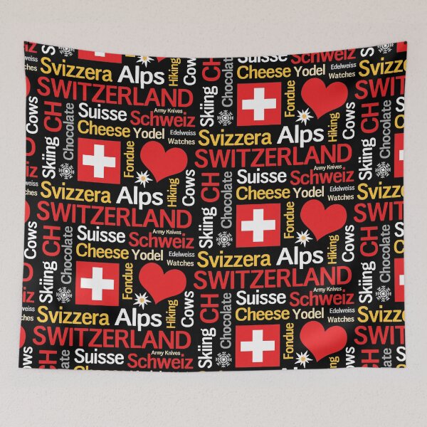 Item preview, Favorite Things About Switzerland designed and sold by AntiqueImages.
