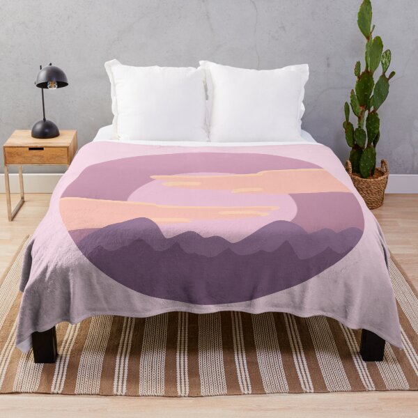 Item preview, Sunset Lilac Cloud Circle Sticker designed and sold by printedbycait.