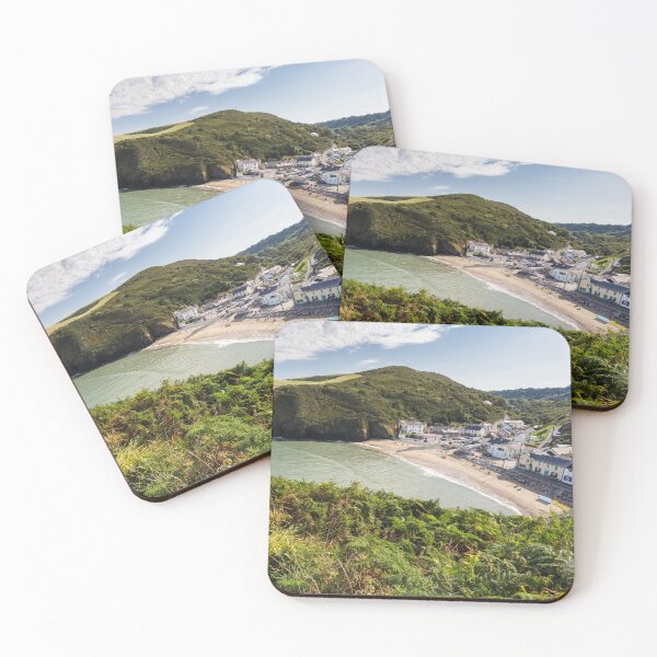 Item preview, Llangrannog Beach View, Ceredigion in West Wales designed and sold by heidipics.