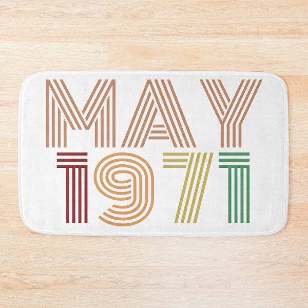 Item preview, May 1971 Design, Happy 50th Birthday, designed and sold by marosharaf.
